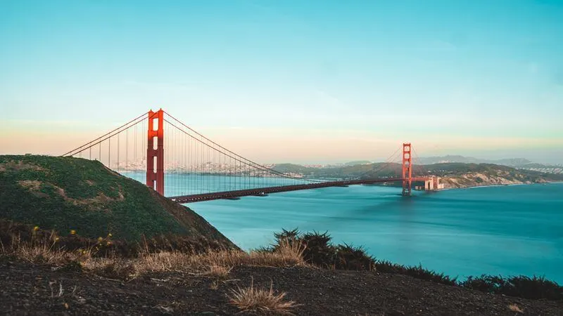Golden Gate Bridge in San Francisco, California